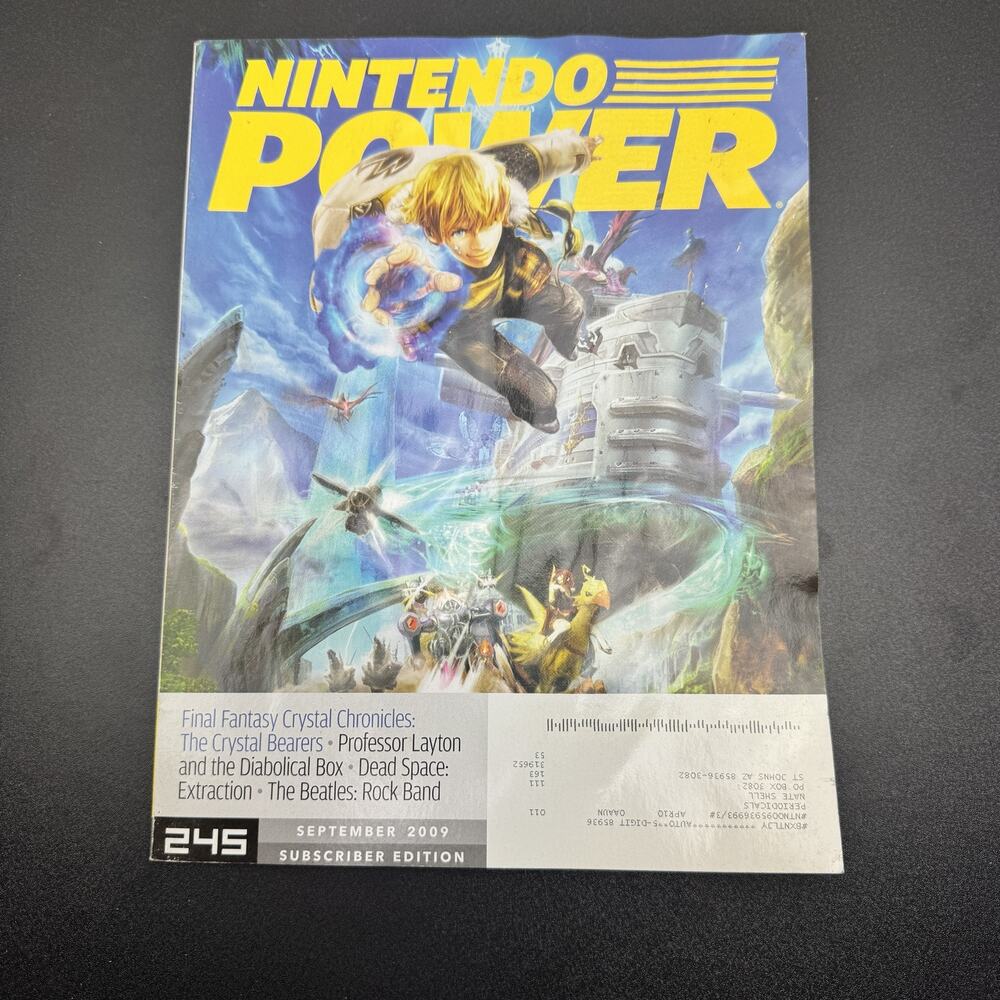 Nintendo Power Magazine Issue 245 September 2009 Subscriber Edition
